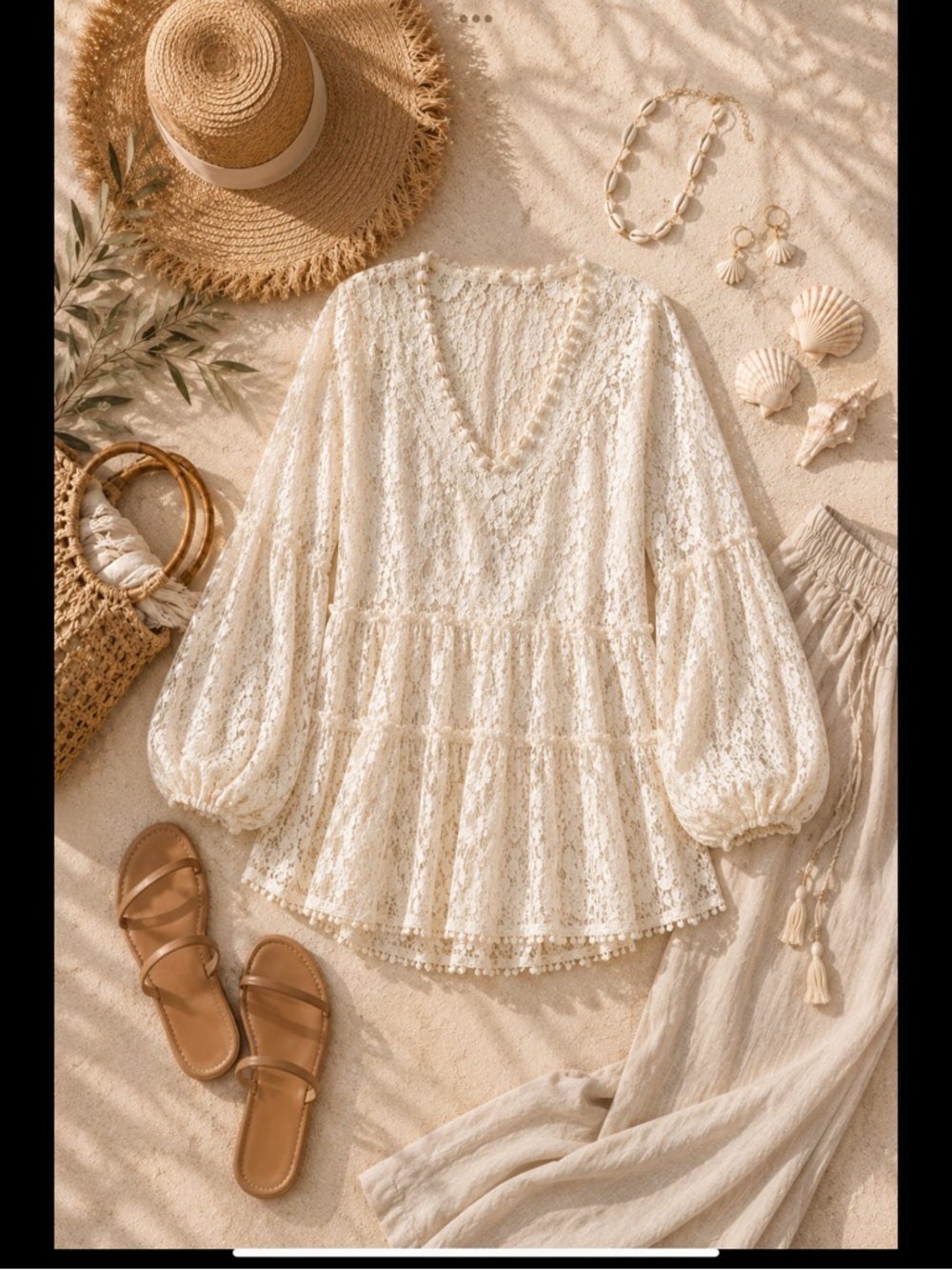 NWT Antica Sartoria Giacomo Cinque Lace Tunic Cover Up Boho Bridal Resort - Picture 5 of 16